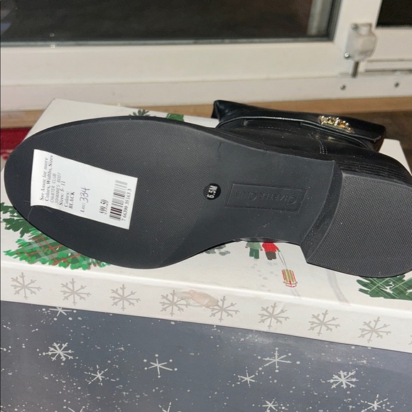 Charter Club Black Knee-High Boots - Picture 3 of 7